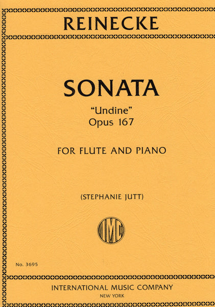 Reinecke, ed. Jutt - "Undine" Sonata, Op. 167 - Flute and Piano