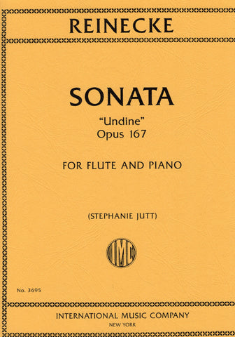 Reinecke, ed. Jutt - "Undine" Sonata, Op. 167 - Flute and Piano
