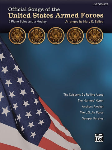 Sallee, arr. - Official Songs of the United States Armed Forces - Early Advanced Piano Solo