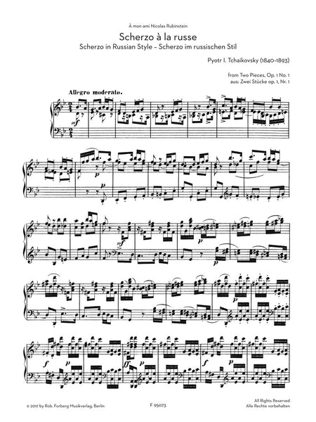 Tchaikovsky – Piano Collection: 28 Selected Piano Pieces – Piano