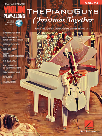 Hal Leonard Violin Play-Along, Vol. 74: The Piano Guys: Christmas Together (w/Audio Access) - Violin Solo