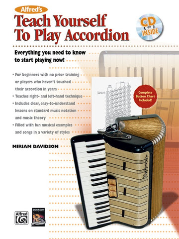 Davidson - Teach Yourself the Accordion (w/CD) - Accordion Method