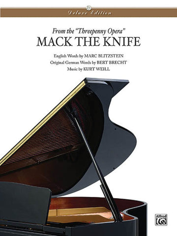 Weill and Blitzstein - Mack the Knife from "The Threepenny Opera" - Piano, Vocal, Guitar