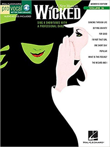 Schwartz - Wicked (Women's Pro Vocal, with CD) - Vocal Selections