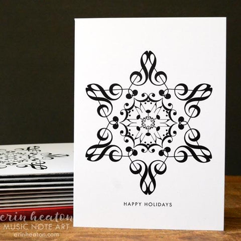 Snowflake #3 Christmas Card