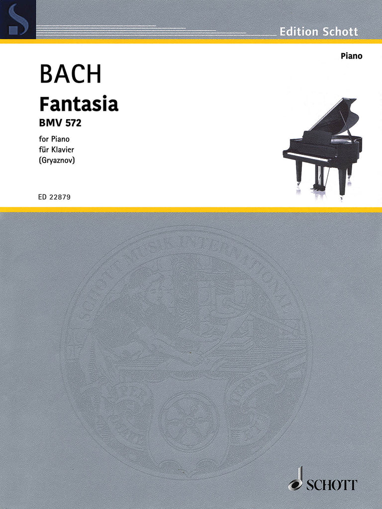 Bach, arr. Gryaznov – Fantasia in G Major, BWV 572 – Piano