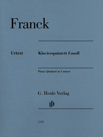 Franck, ed. Heinemann – Piano Quintet in F Minor – Piano Quintet