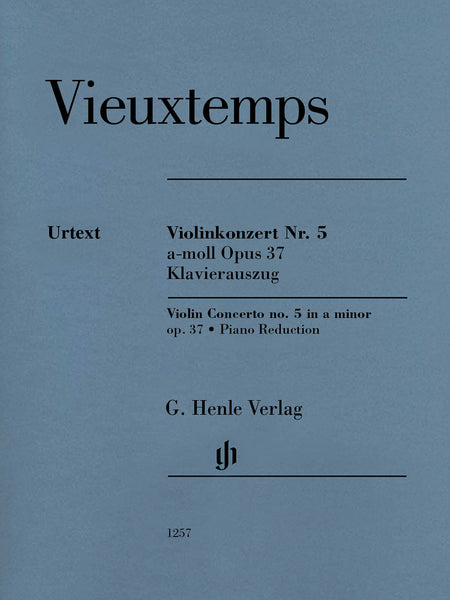 Vieuxtemps - Violin Concerto No. 5 in A Minor, Op. 37 - Violin and Piano