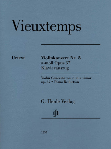 Vieuxtemps - Violin Concerto No. 5 in A Minor, Op. 37 - Violin and Piano