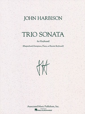 Harbison – Trio Sonata for Keyboard – Piano