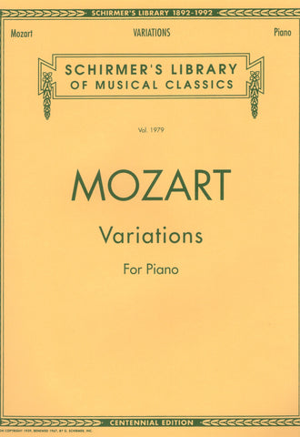 Mozart – Variations – Piano