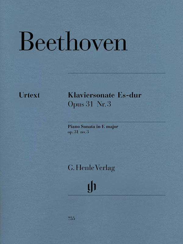 Beethoven, eds. Gertsch and Perahia – Piano Sonata No. 18 in E Flat Major Op. 31 – Piano