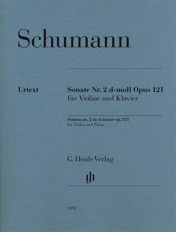 Schumann - Sonata No. 2 in D Minor, Op. 121 - Violin and Piano