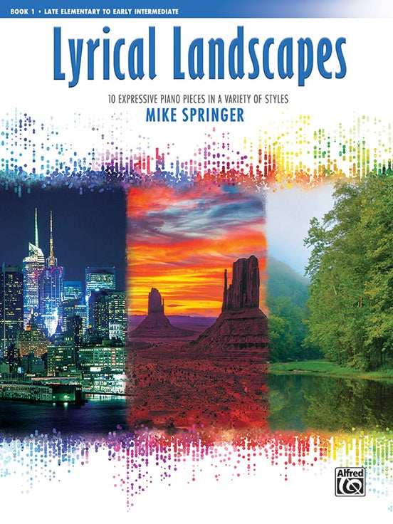 Springer - Lyrical Landscapes, Book 1 - Late Elementary/Early Intermediate Piano solo