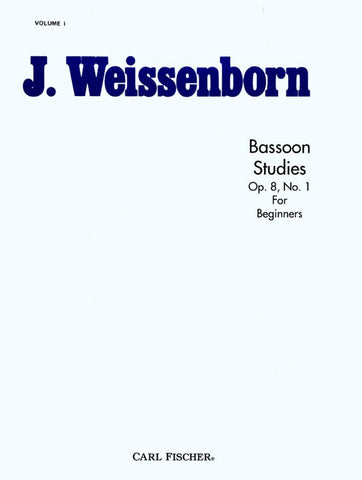 Weissenborn – Bassoon Studies, Op. 8/1 – Bassoon Method