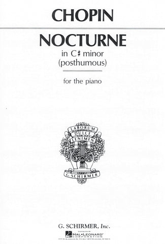 Chopin, ed. York – Nocturne in C# Minor, Op. Post. – Piano