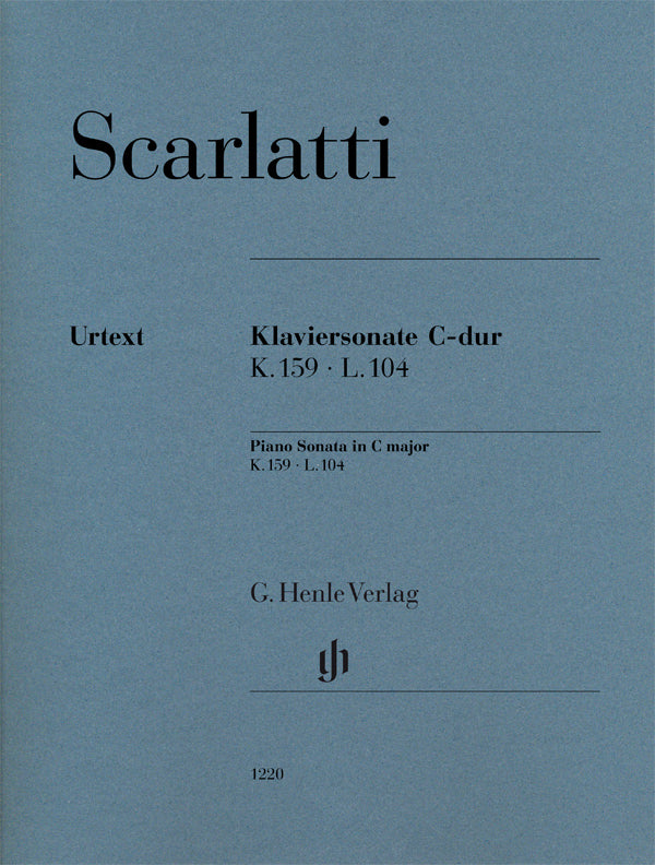 Scarlatti, ed. Johnsson - Sonata in C Major, K. 159 / L. 104 - Piano Solo