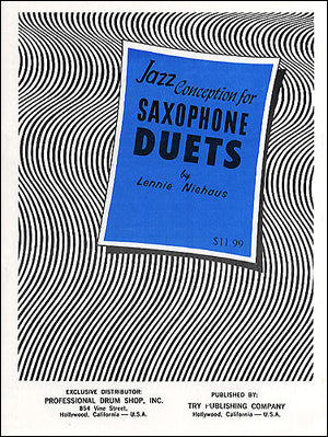 Niehaus - Jazz Conception for Saxophone: Duets (w/CD) - Saxophone Duet