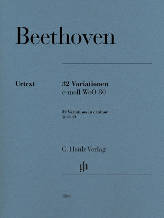 Beethoven, ed. Loy - 32 Variations C Minor, WoO 80 - Piano