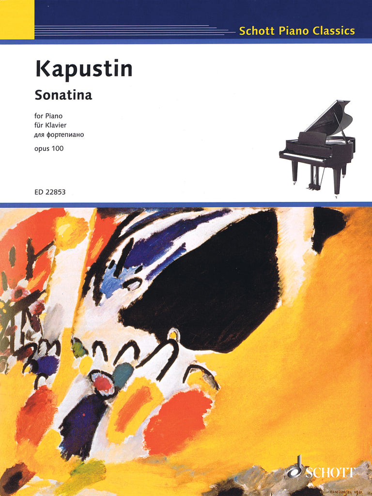 Kapustin – Sonatina, Op. 100 – Piano