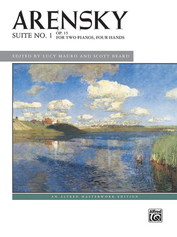 Arensky, ed. Mauro and Beard - Suite No. 1, Op. 15 - Two Pianos