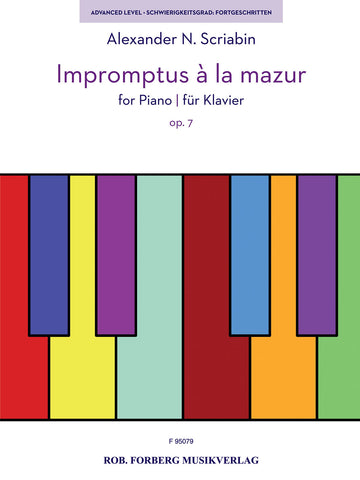 Scriabin – Impromptus a la Mazur, Op. 7 – Piano