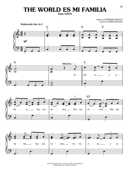 Various – Disney Latest Hits – Easy Piano