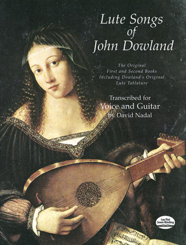 Dowland - Lute Songs, Books 1 and 2 - Guitar w/Tablature and Voice