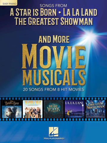 Various – Songs from A Star is Born, The Greatest Showmann, La La Land, and More Movie Musicals – Easy Piano