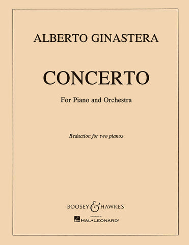 Ginastera - Concerto - 2 Pianos, 4 Hands