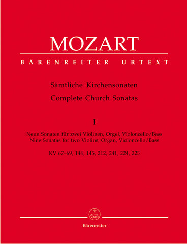 Mozart - Complete Church Sonatas, Vol. 1 - Organ and Instrument
