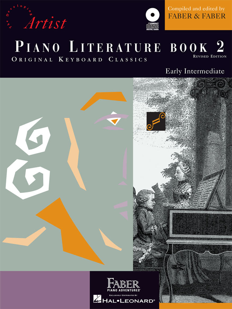 Faber and Faber - Piano Literature, Book 2 (w/CD) - Graded Classics