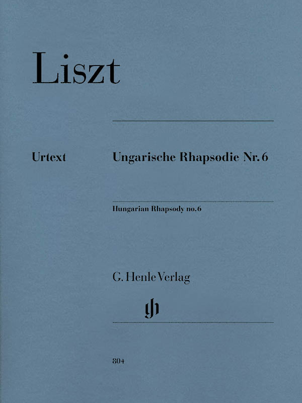 Liszt, ed. Herttrich – Hungarian Rhapsody No. 6 – Piano