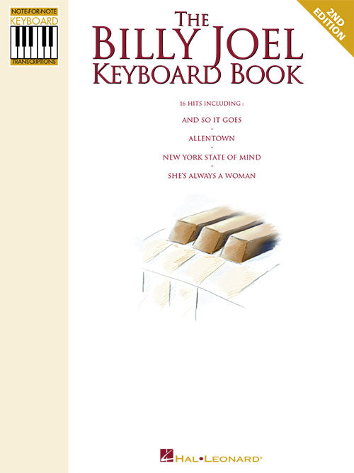 Hal Leonard's Note-For-Note Keyboard Transcriptions: Billy Joel (2nd Ed.) - Piano Solo