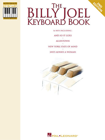 Hal Leonard's Note-For-Note Keyboard Transcriptions: Billy Joel (2nd Ed.) - Piano Solo