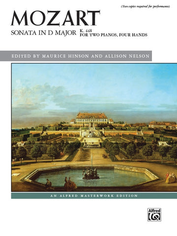 Mozart - Sonata in D Major, K. 448 - 2 Pianos, 4 Hands