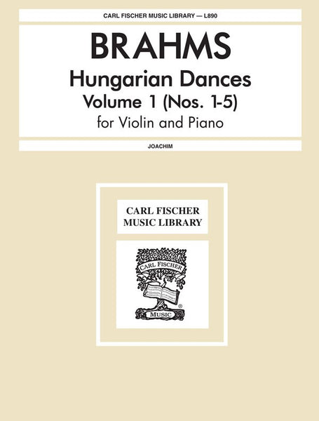 Brahms, ed. Joachim - Hungarian Dances, Vol. 1 - Violin and Piano