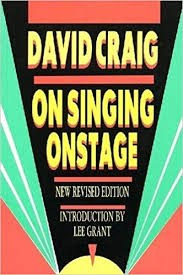 Craig - On Singing Onstage - Book