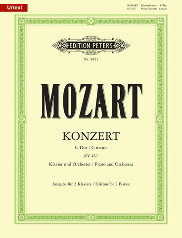 Mozart, eds. Wolff and Zacharias - Piano Concerto No. 21 in C Major, Kv. 467 - 2 Pianos, 4 Hands
