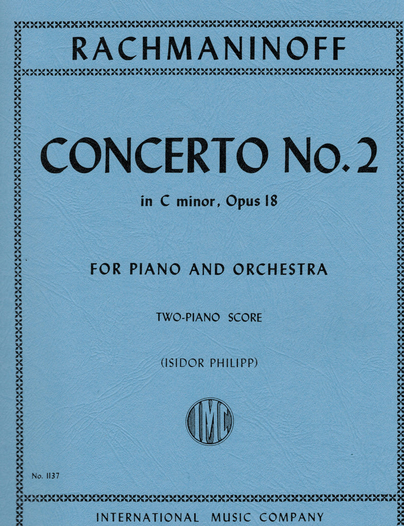 Rachmaninoff – Concerto No. 2 in C Minor, Op. 18 – Two-Piano Score