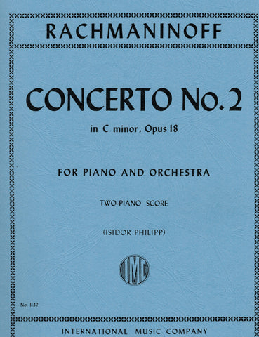Rachmaninoff – Concerto No. 2 in C Minor, Op. 18 – Two-Piano Score