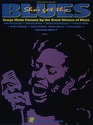 Various – She's Got the Blues – Piano, Vocal, Guitar