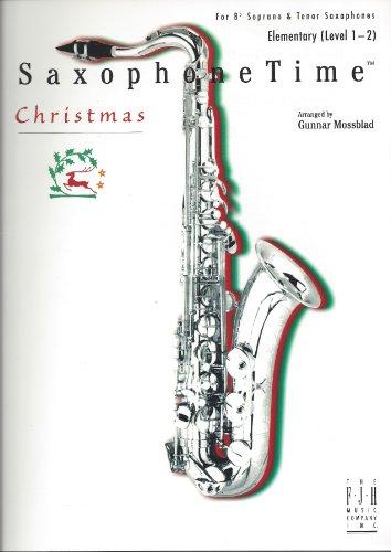 Mossblad, arr. - SaxophoneTime Christmas - Alto or Baritone Saxophone