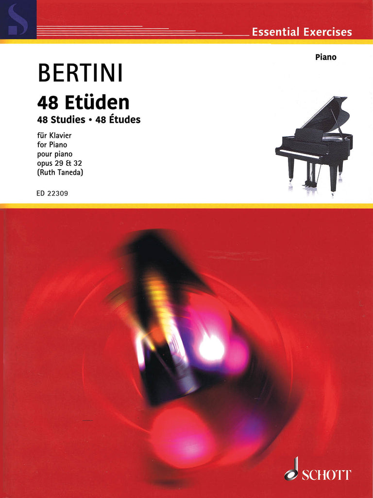 Bertini, ed. Taneda – 48 Studies, Op. 29, 32 – Piano