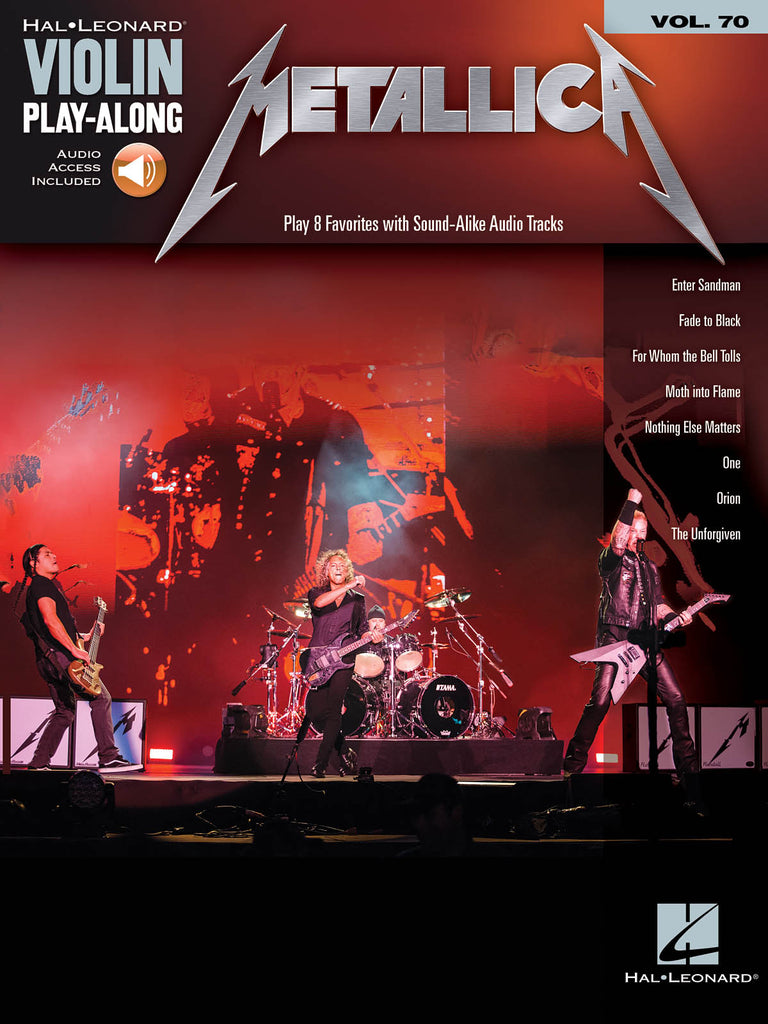 Hal Leonard Violin Play-Along, Vol. 70: Metallica (w/Audio Access) - Violin