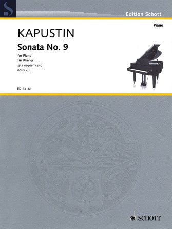 Kapustin - Sonata No. 9 - Piano Solo