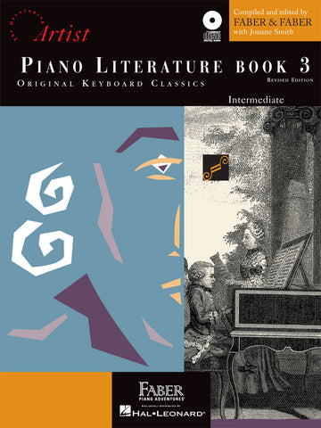 Faber and Faber - Piano Literature, Book 3 (w/CD) - Graded Classics