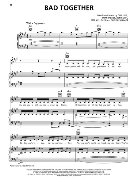 Lipa - Dua Lipa - Piano, Vocal, Guitar