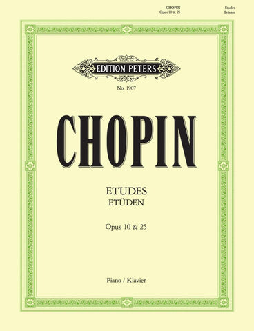 Chopin, ed. von Pozniak & Scholtz - Etudes, Op. 10, 25 - Piano