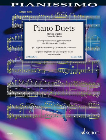 Twelsiek, ed. - Pianissimo: Piano Duets - Piano Duet
